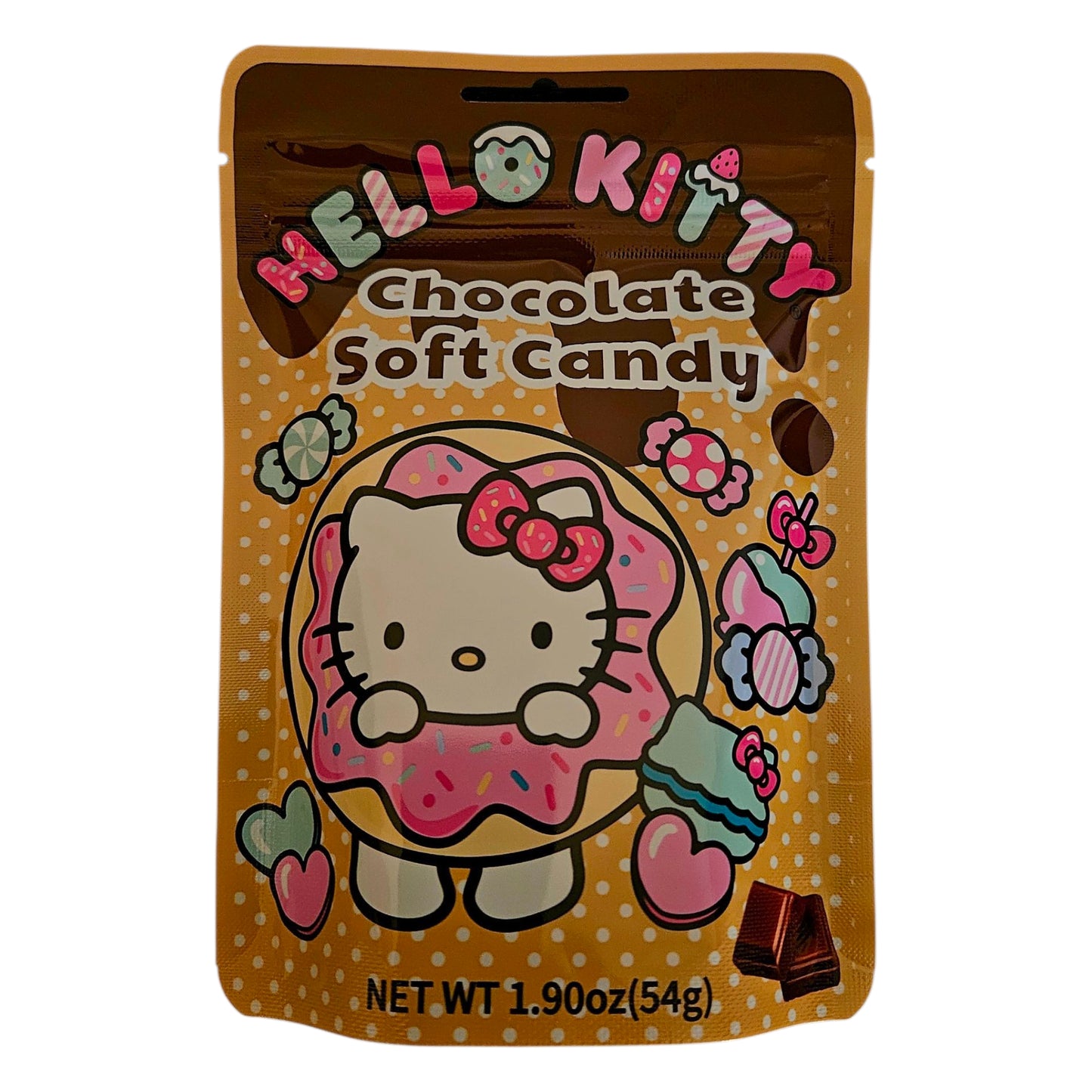 Hello Kitty Chewy Milk Chocolate Soft Candy, 54g