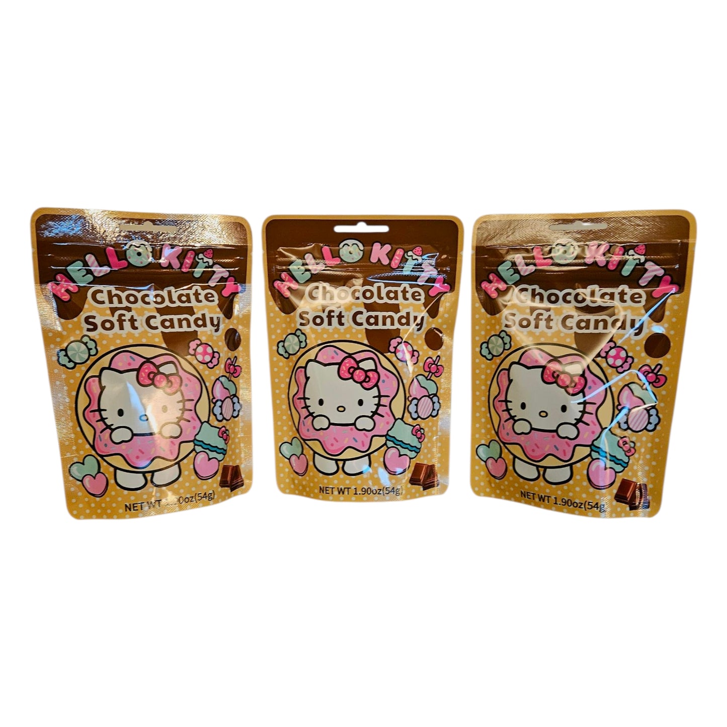 Hello Kitty Chewy Milk Chocolate Soft Candy, 54g