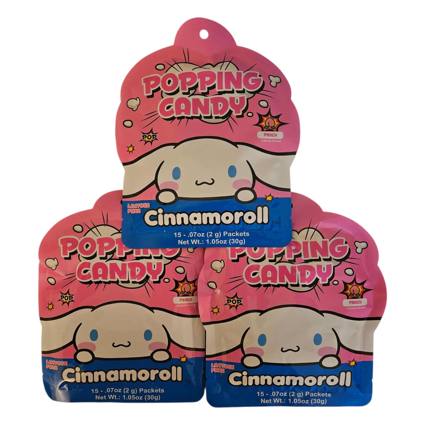 Cinnamoroll Popping Candy Peach Flavor 30g