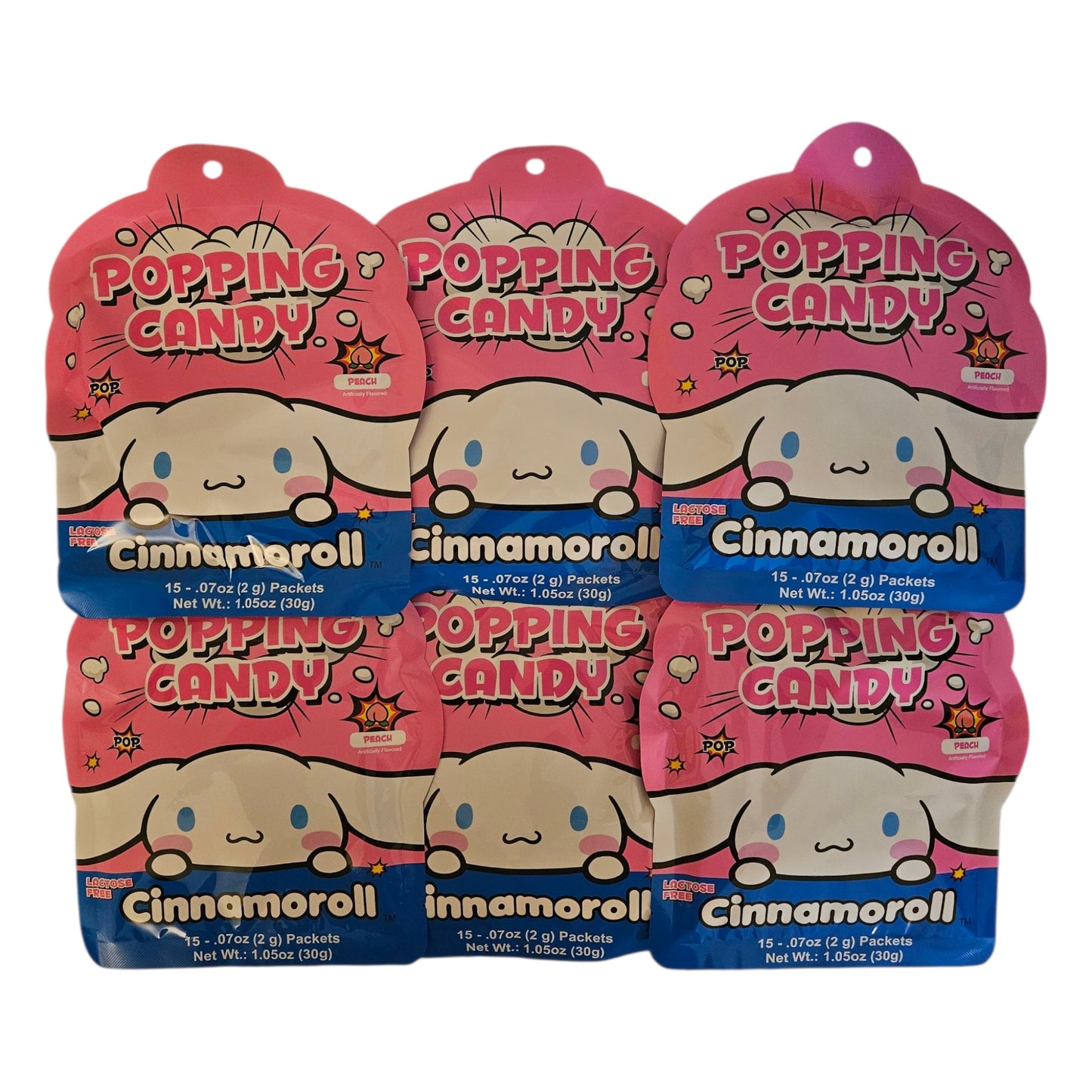 Cinnamoroll Popping Candy Peach Flavor 30g