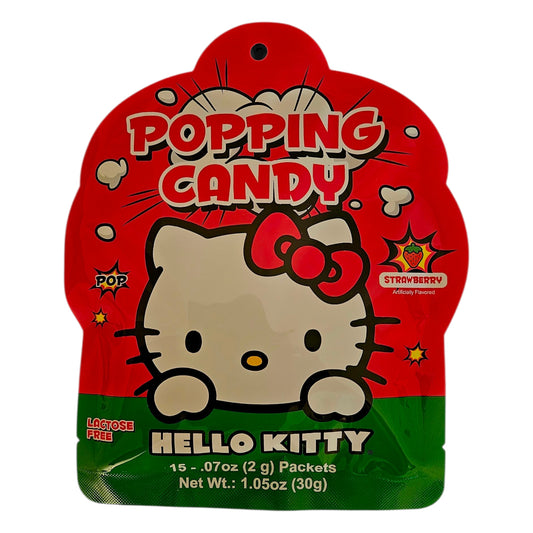 Hello Kitty Popping Candy Strawberry Flavor 30g