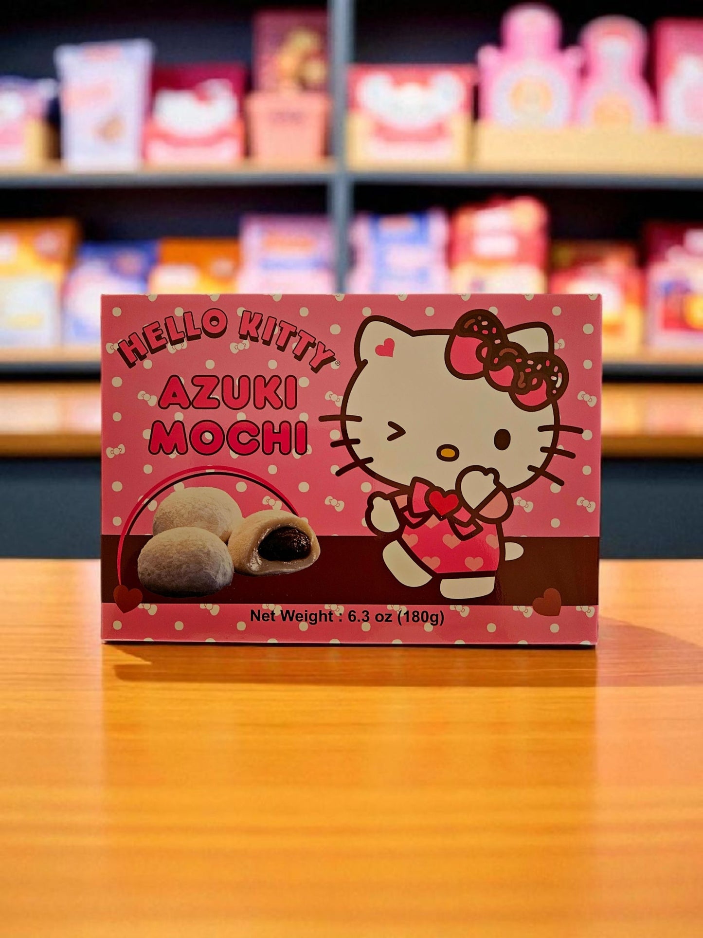 HELLO KITTY Azuki Mochi Red Bean Flavor 180g