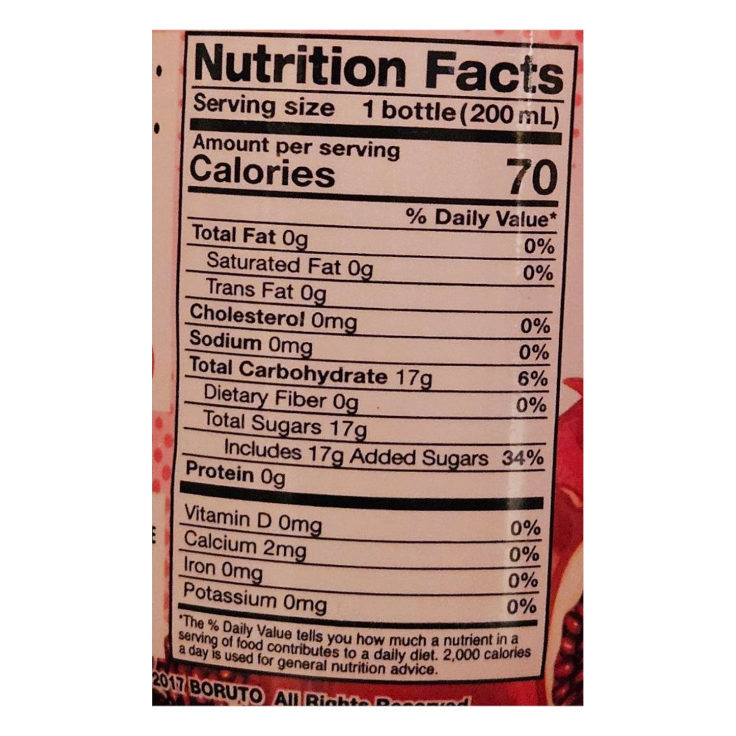 Boruto Ramune Soda - Pomegranate Flavor, 6.76oz