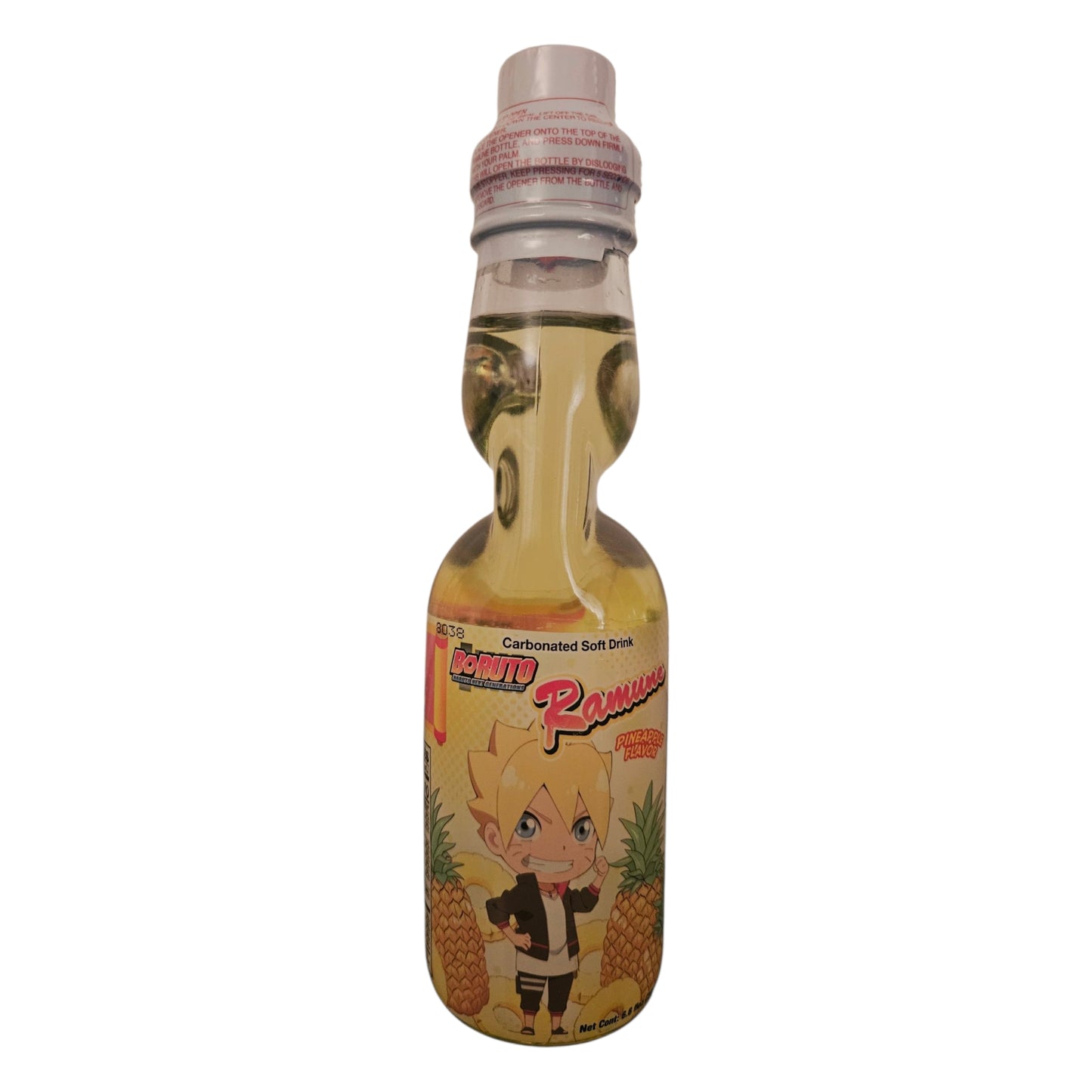 Boruto Ramune Soda - Pineapple Flavor, 6.76oz