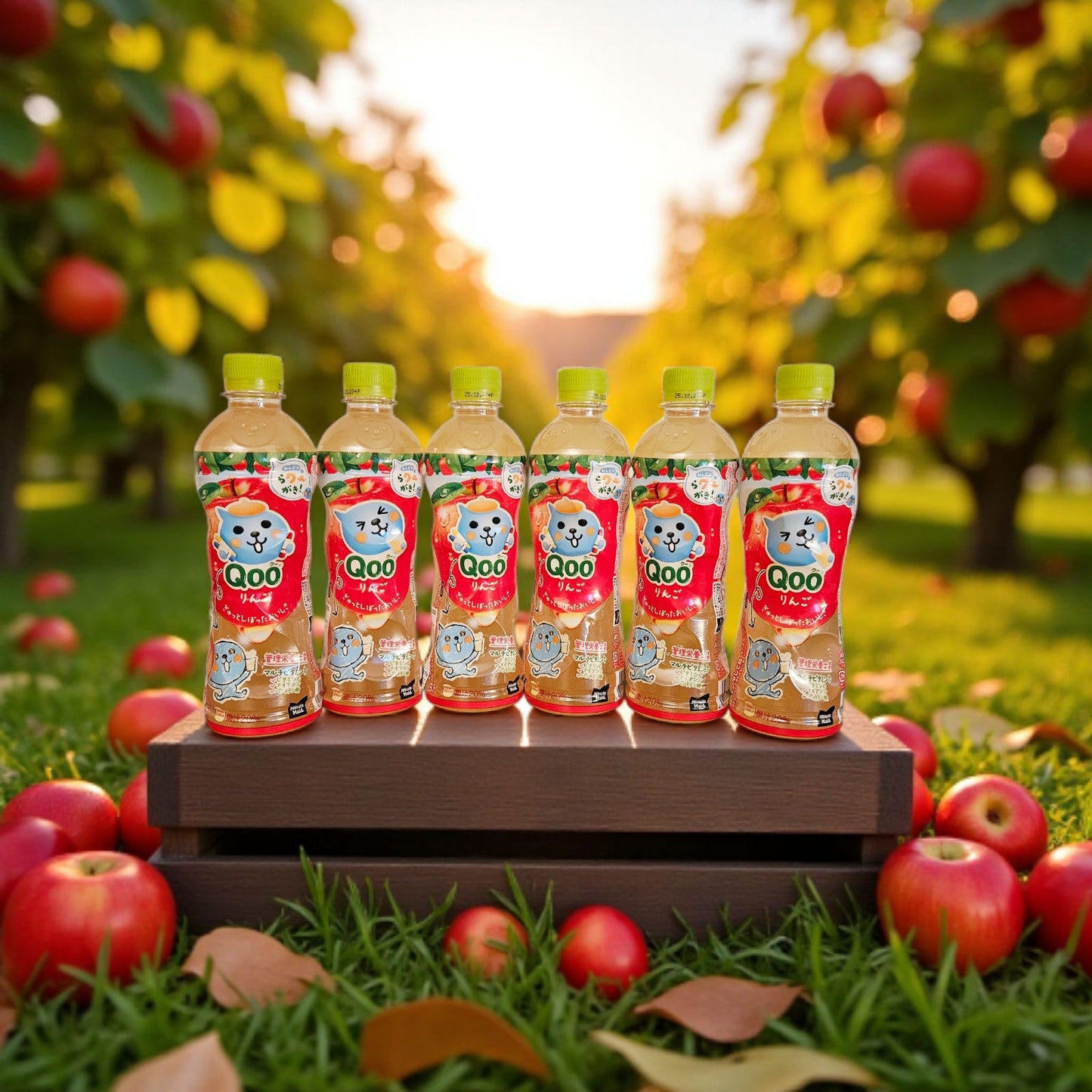 Coca Cola Minute Maid Japan Qoo Apple Juice Drink 425 ml