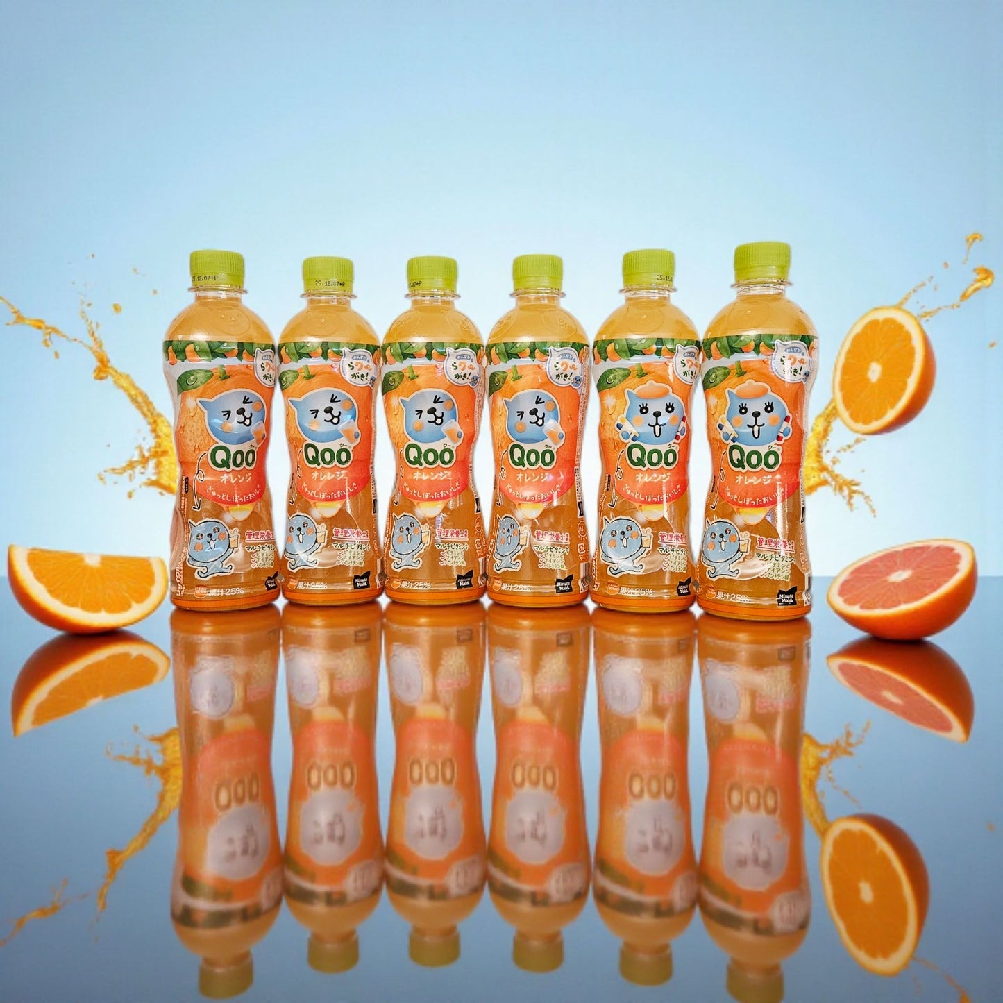 Coca Cola Minute Maid Japan Qoo Orange Juice Drink 425 ml