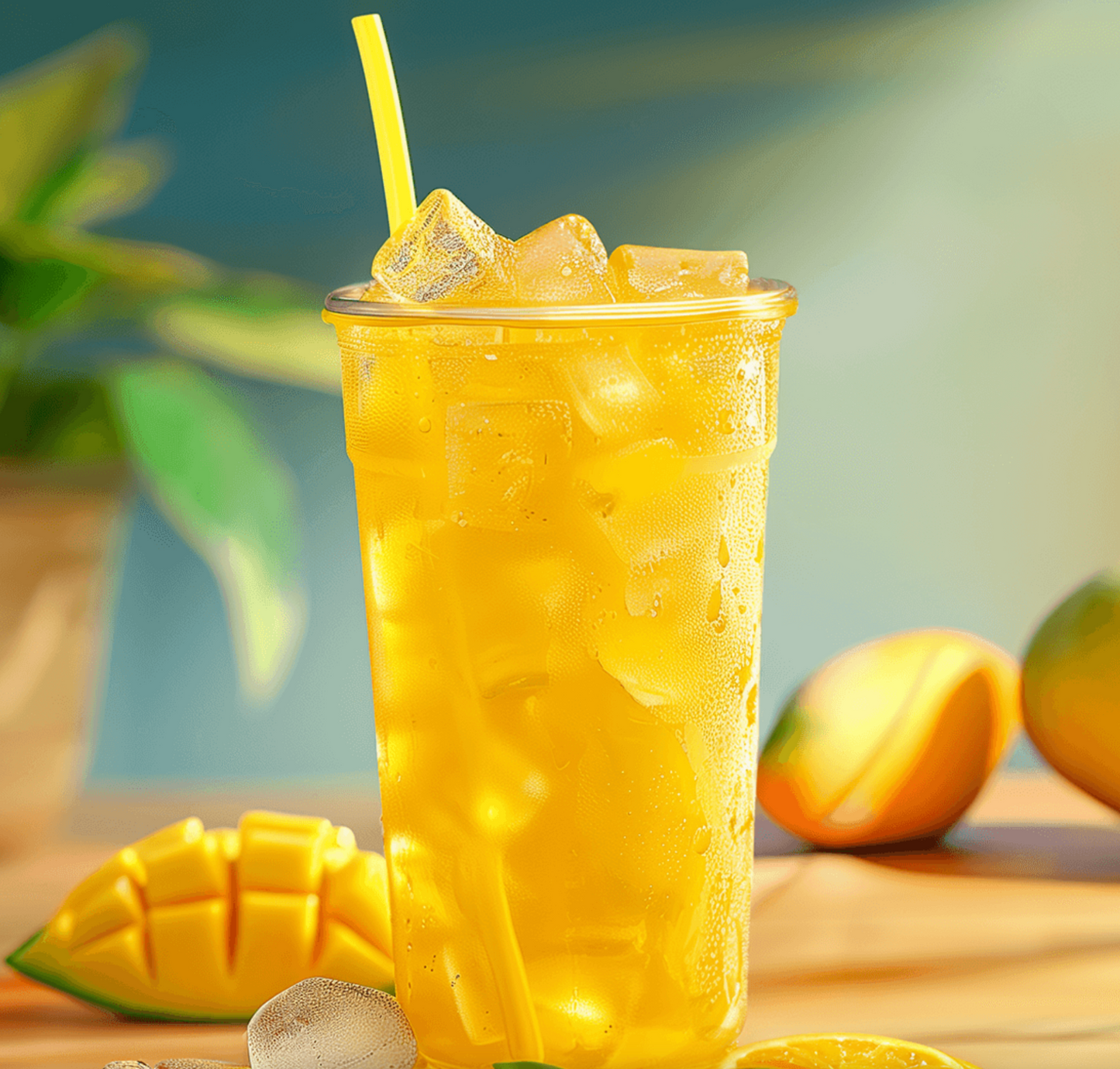 UCC Japan Tasty Mango Creamy Soda, Sweet and Refreshing, 16.6 Fl Oz - Pack of 6