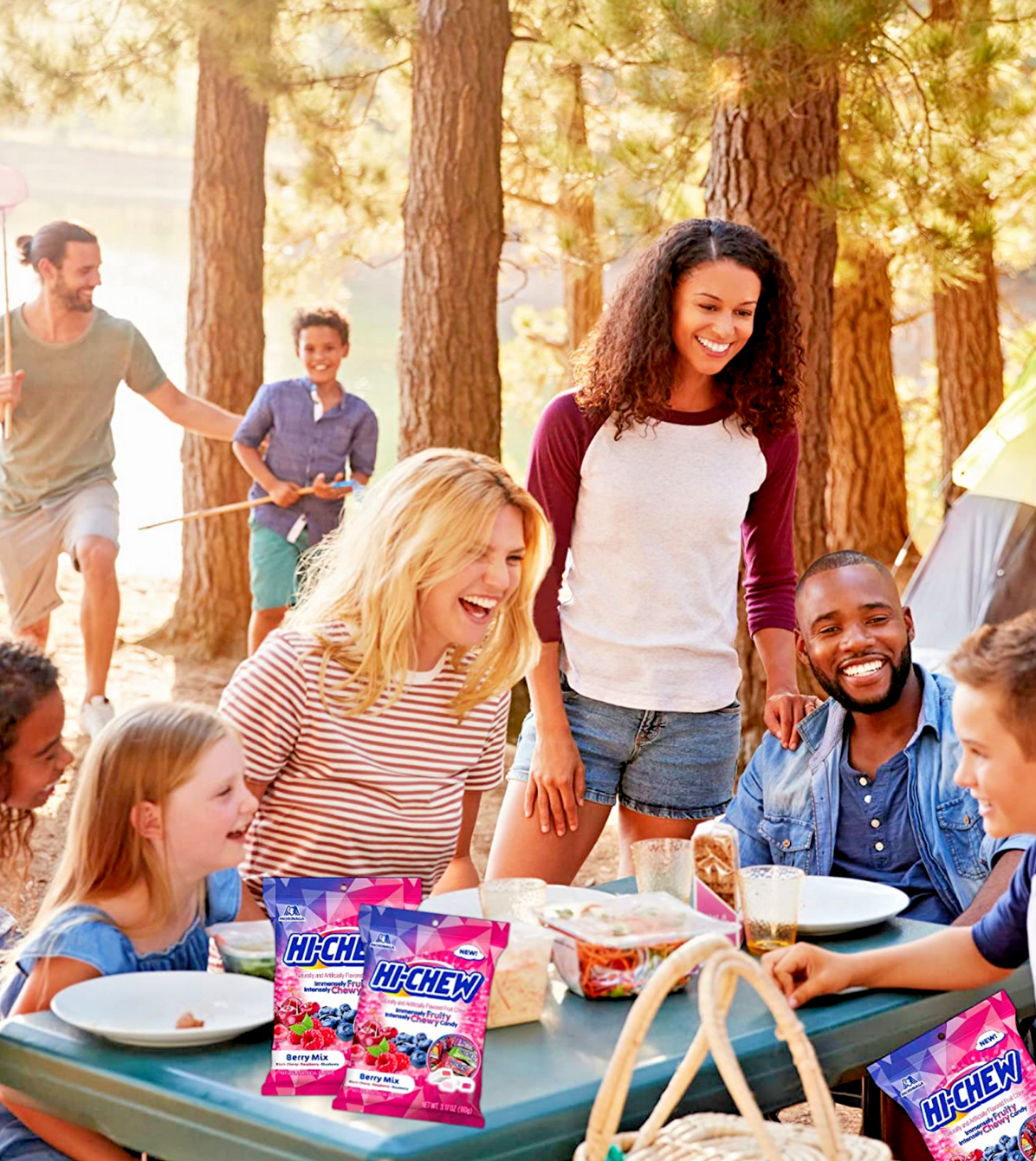 Hi-Chew Berry Mix - Black Cherry, Raspberry and Blueberry Flavors., 3.17oz Bag