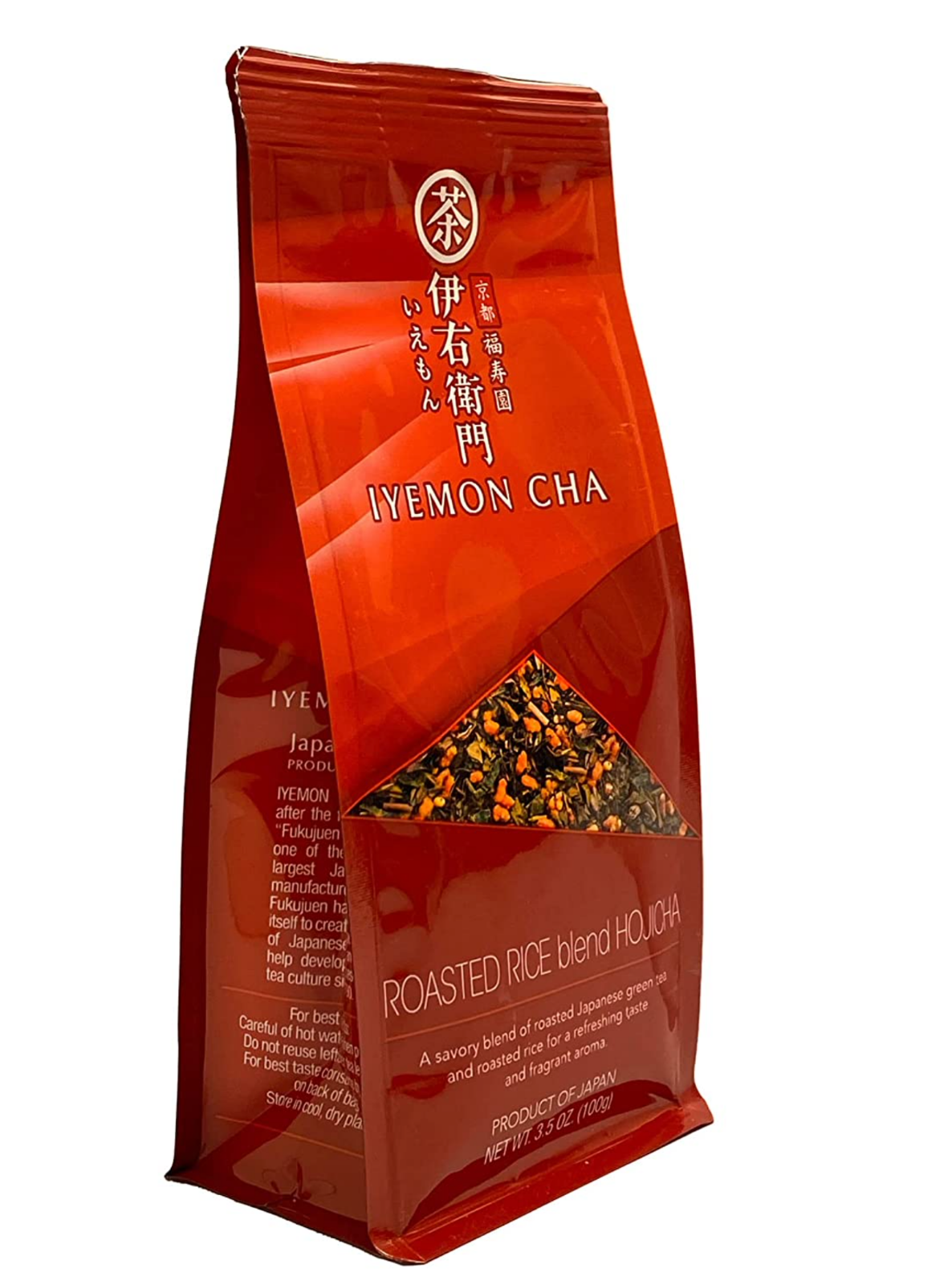 IYEMON Cha Japanese Tea 3.5oz (100g) Green Tea Houjicha. Free Shipping !!