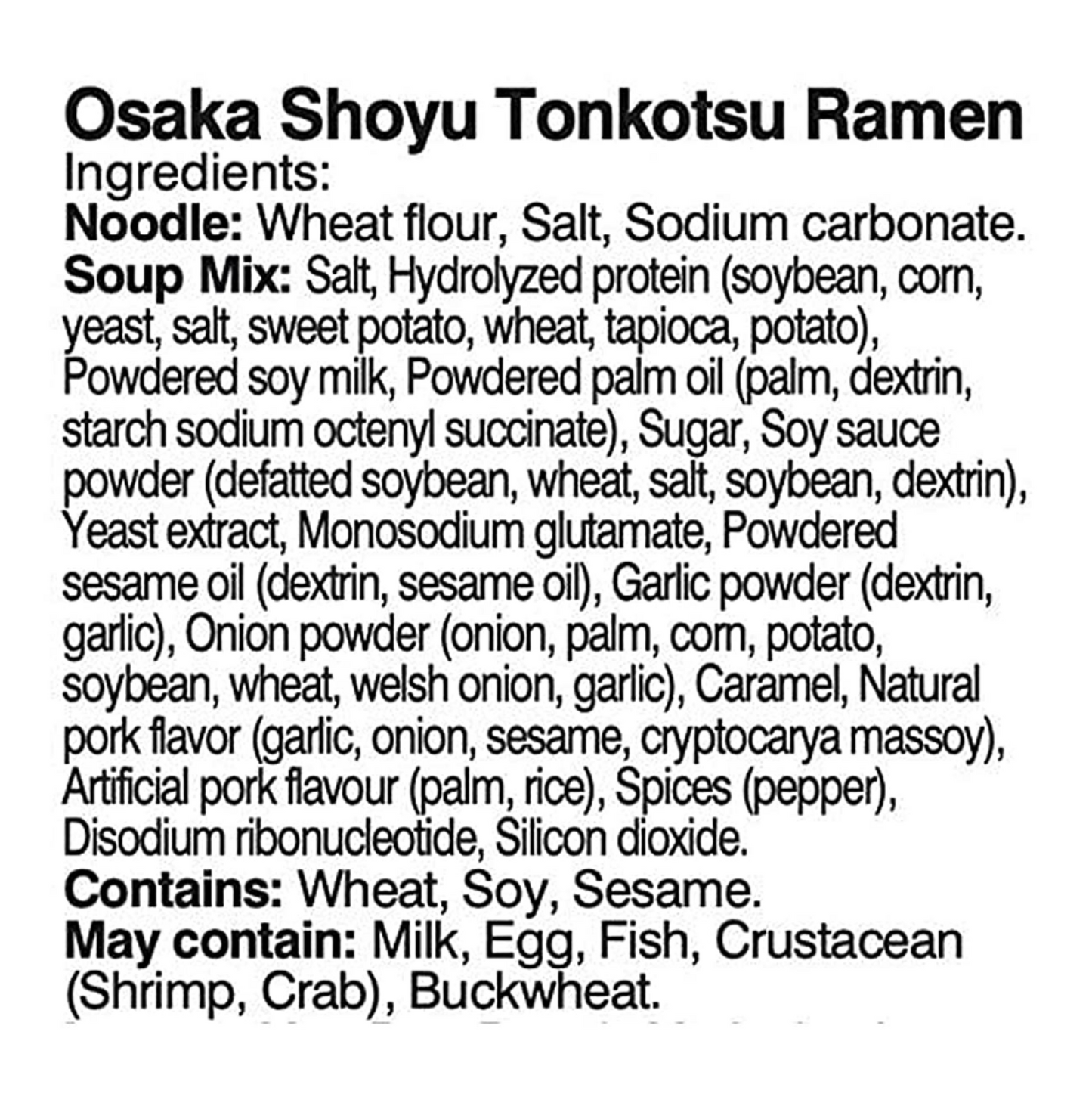 Itsuki Japan Instant Ramen Noodle, Osaka, Shoyu Tonkotsu, Pack of 4, 8 Servings
