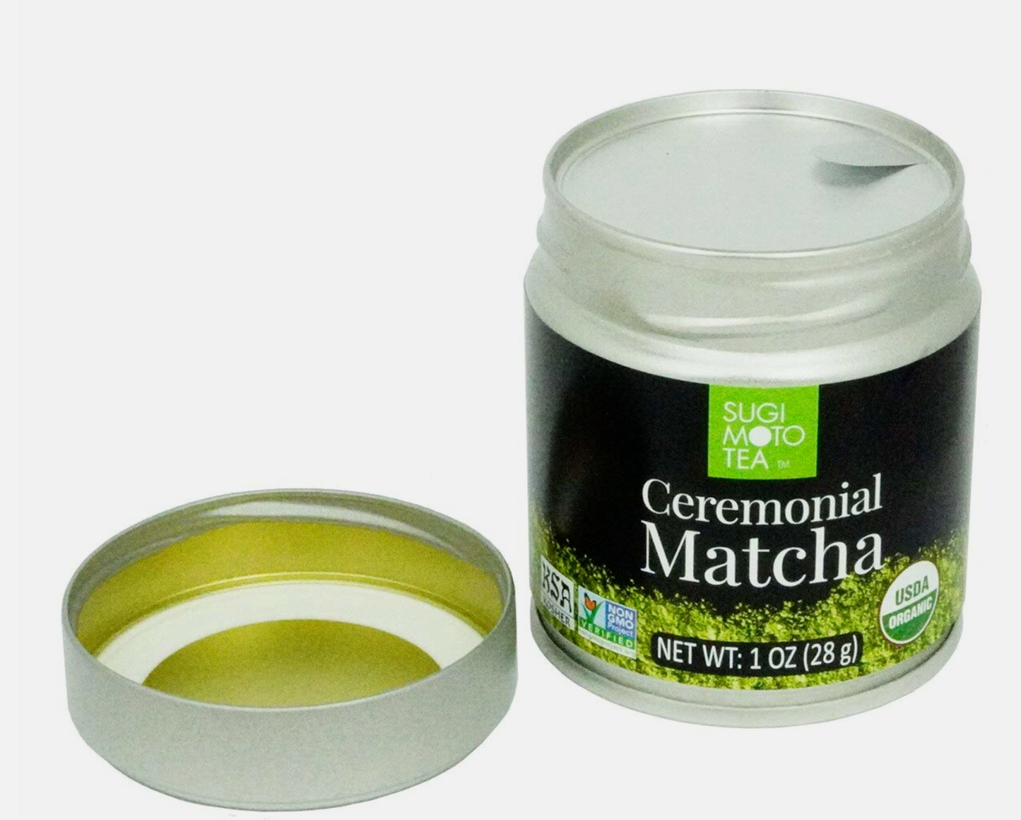 Sugimoto USDA Organic Authentic Japanese Ceremonial Matcha,Kosher,Non-GMO / 28g