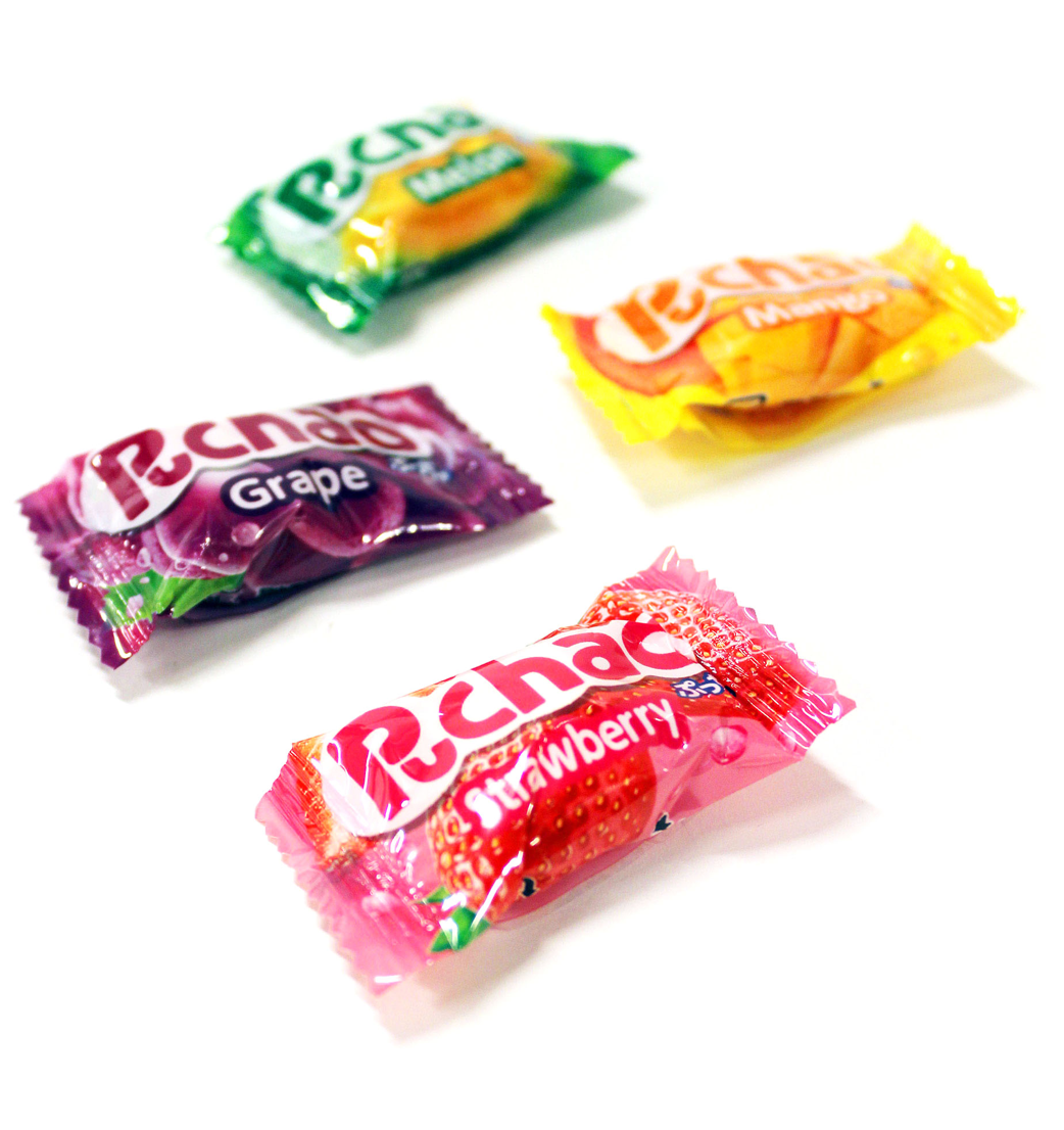 Uha Mikakuto Japan Puccho Puchao 4 Fruit Mix Grape Melon Strawberry Mango Chewy