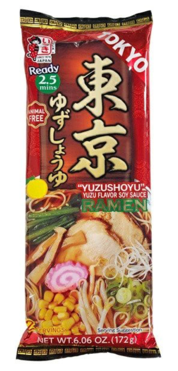 Itsuki Variety 6 Packs Instant Ramen Noodles (Animal Free)