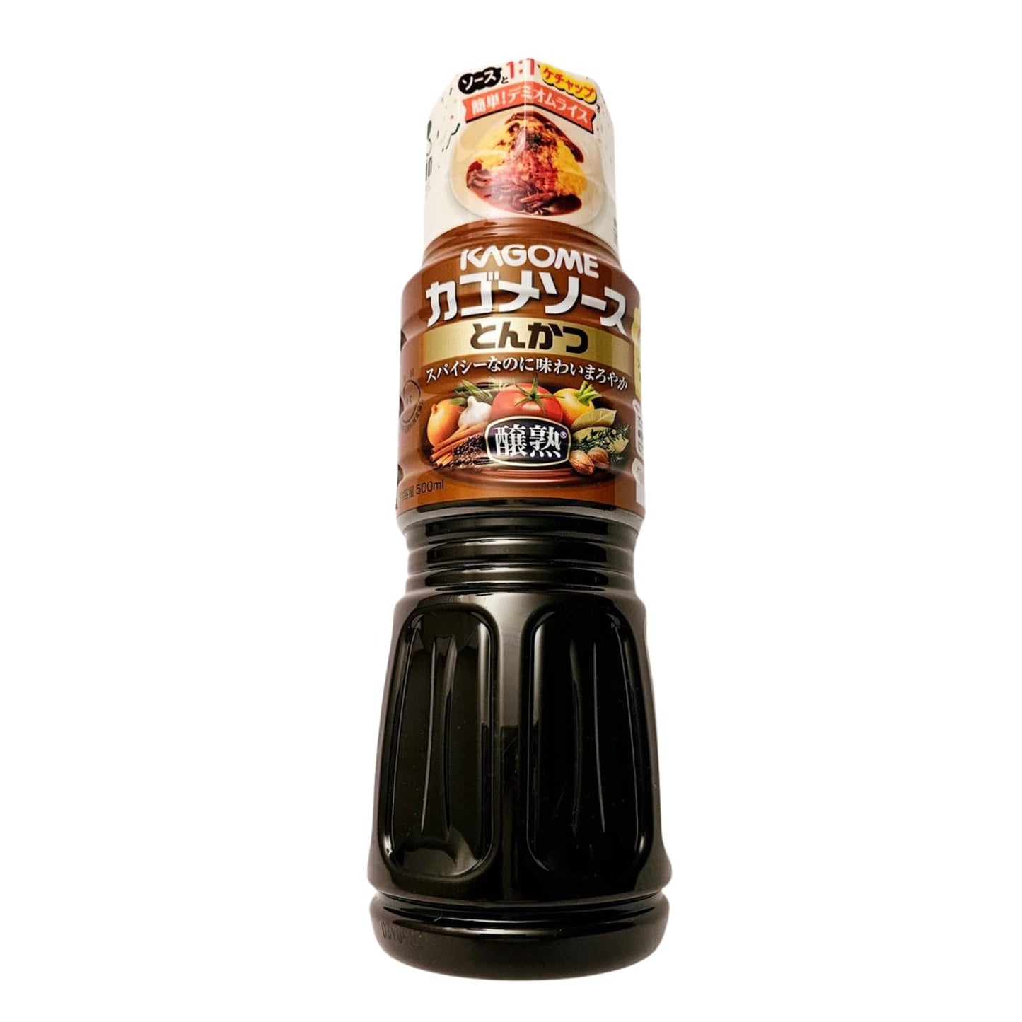 Kagome Tonkatsu Sauce - Authentic Japanese Condiment - Rich, Sweet, & Tangy Cooking Sauce - Premium Gourmet Sauces From Japan - For Vegetables, Fried Foods, Marinades