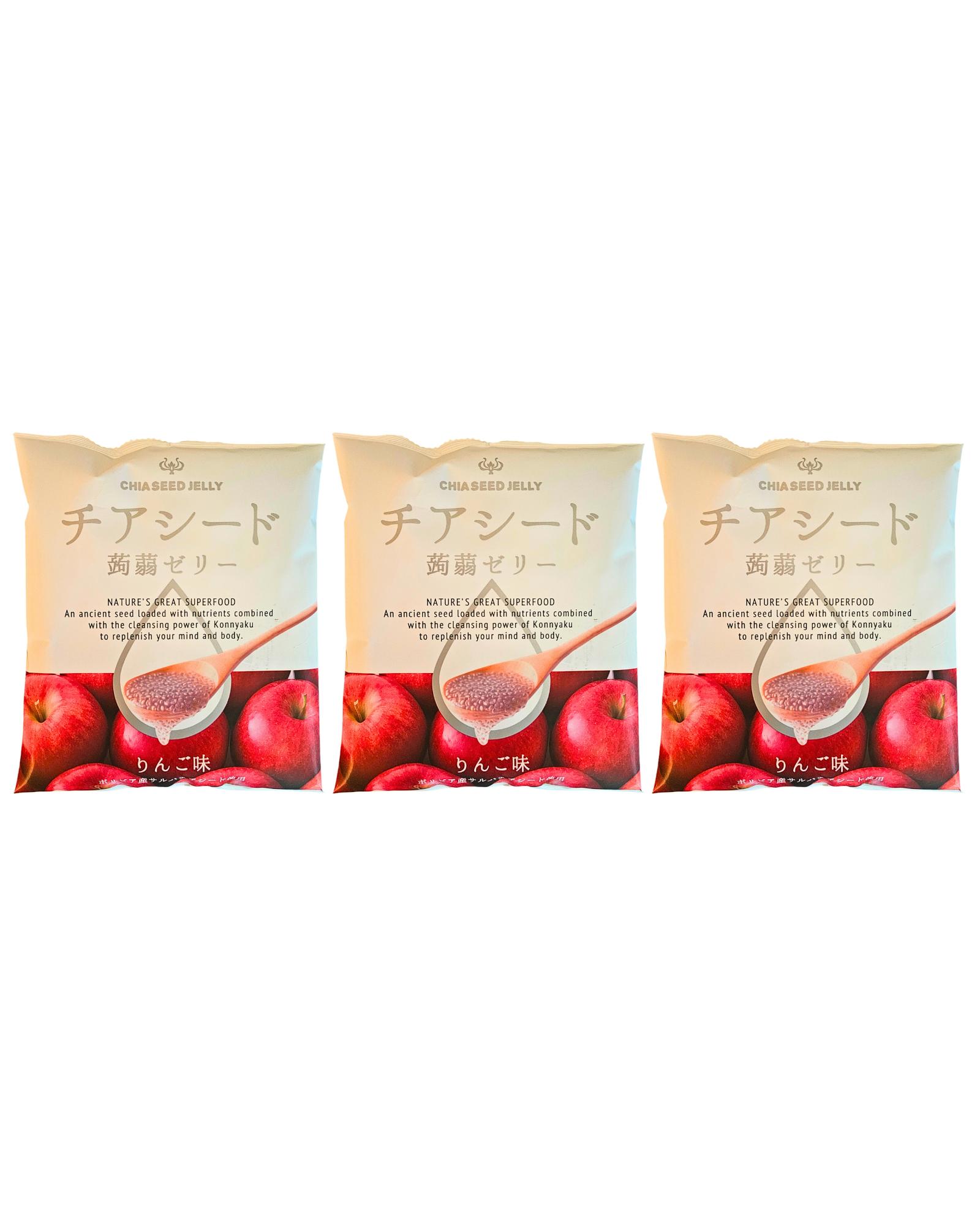 UMAYA - Wakasho Chia Seed Konnyaku Jelly Apple Flavor (6.1oz Per UMAYA - Wakasho Chia Seed Konnyaku Jelly Apple Flavor (6.1oz Per