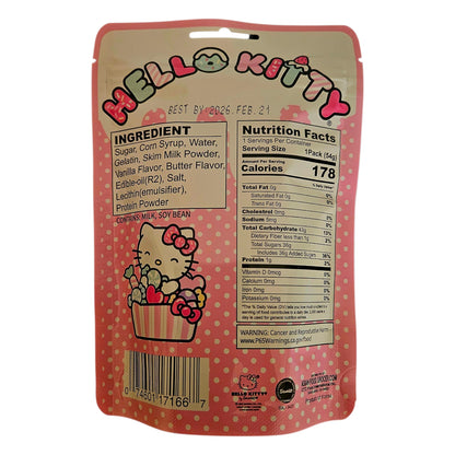 Hello Kitty Chewy Milk Soft Candy, 54g