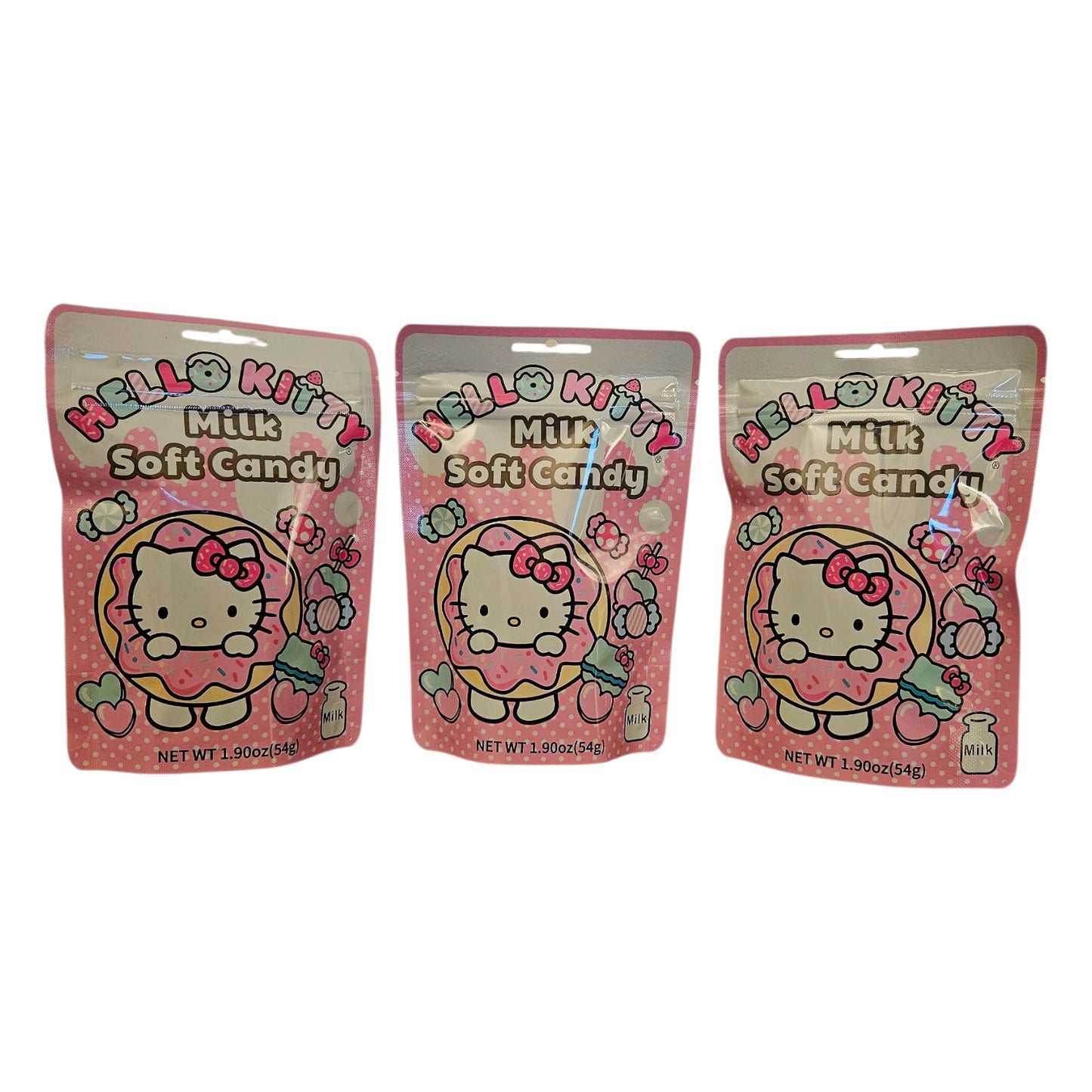 Hello Kitty Chewy Milk Soft Candy, 54g