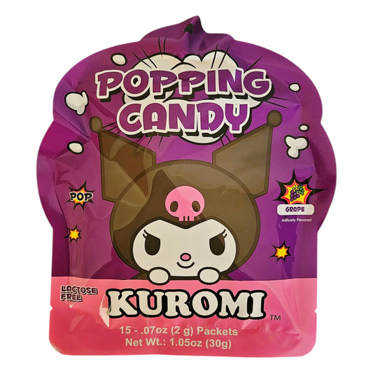 Kuromi Popping Candy Grape Flavor 30g