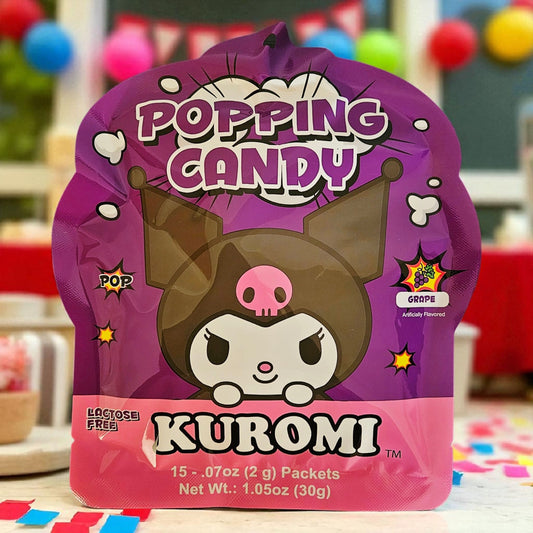 Kuromi Popping Candy Grape Flavor 30g