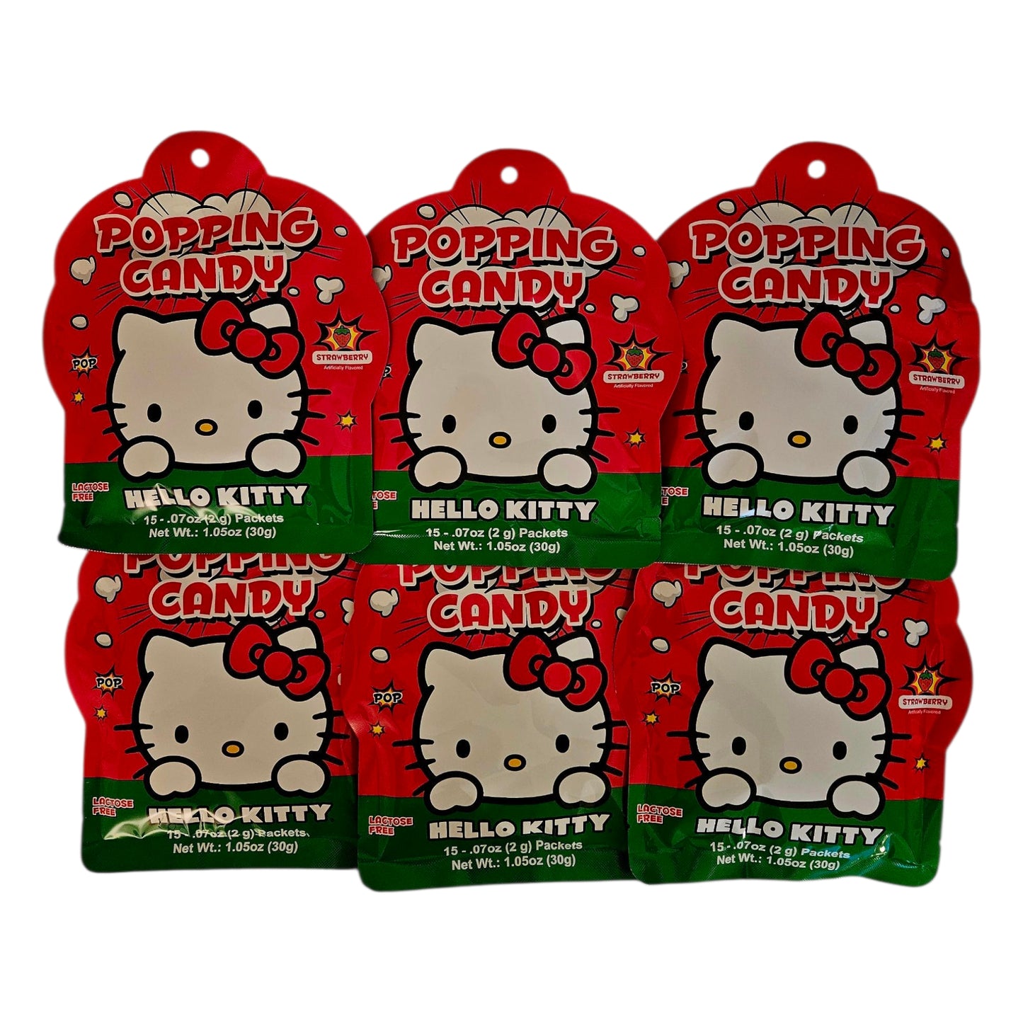 Hello Kitty Popping Candy Strawberry Flavor 30g