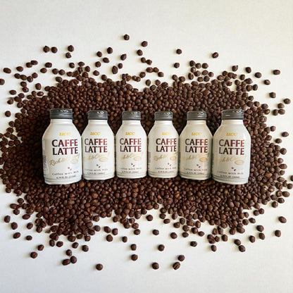 UCC Rich and Creamy Caffe Latte, Coffee with Milk, 8.79 Fl Oz