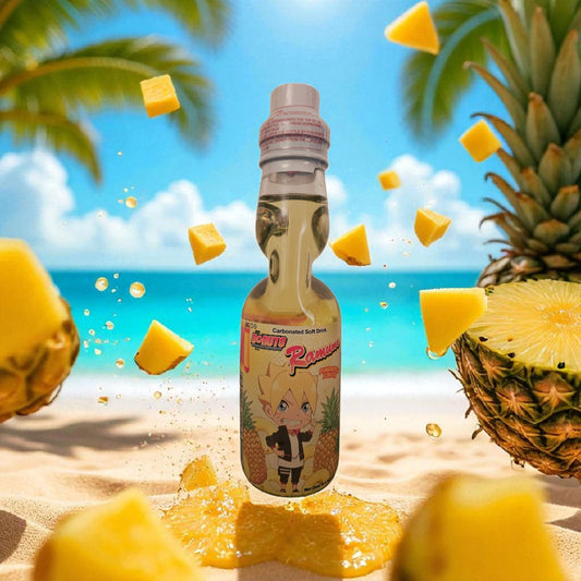 Boruto Ramune Soda - Pineapple Flavor, 6.76oz