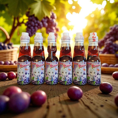 Boruto Ramune Soda - Grape Flavor, 6.76oz