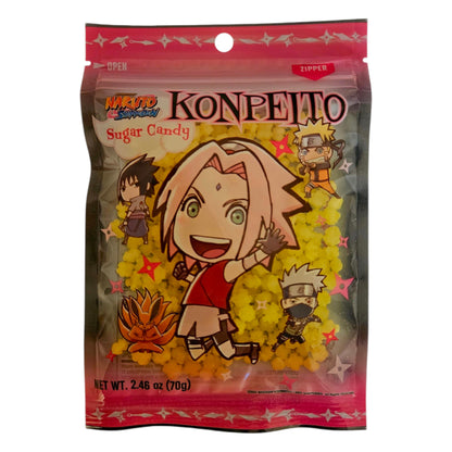 Naruto Shippuden Sugar Candy Konpeito Sakura Pineapple Flavor 70g