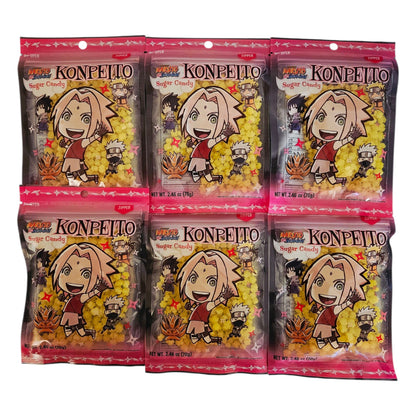 Naruto Shippuden Sugar Candy Konpeito Sakura Pineapple Flavor 70g