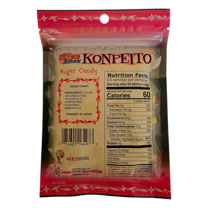 Naruto Shippuden Sugar Candy Konpeito Sakura Pineapple Flavor 70g