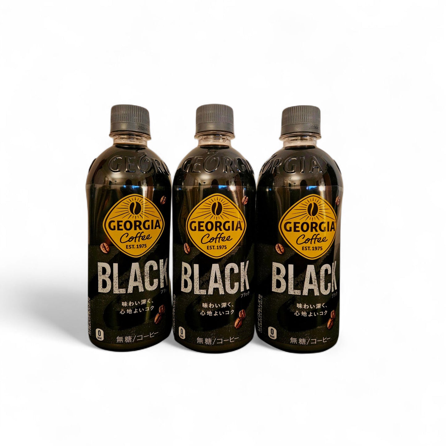 Coca-Cola Japan-Georgia Coffee The Black Non Sweet Coffee Drink, 500ml / 16.91 fl oz