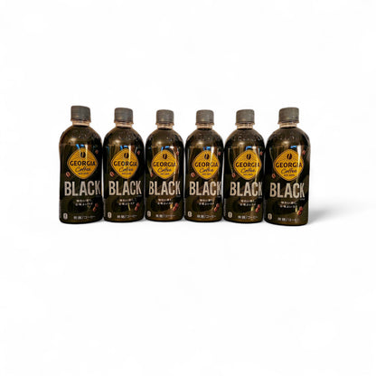 Coca-Cola Japan-Georgia Coffee The Black Non Sweet Coffee Drink, 500ml / 16.91 fl oz