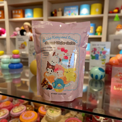 Hello Kitty and Friends Coconut Wafer Cookie 100g - Gluten Free & Dairy Free