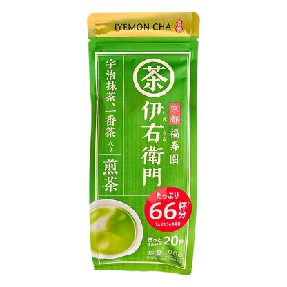 Japanese Green Tea IYEMON Cha Sencha with Matcha- 100g