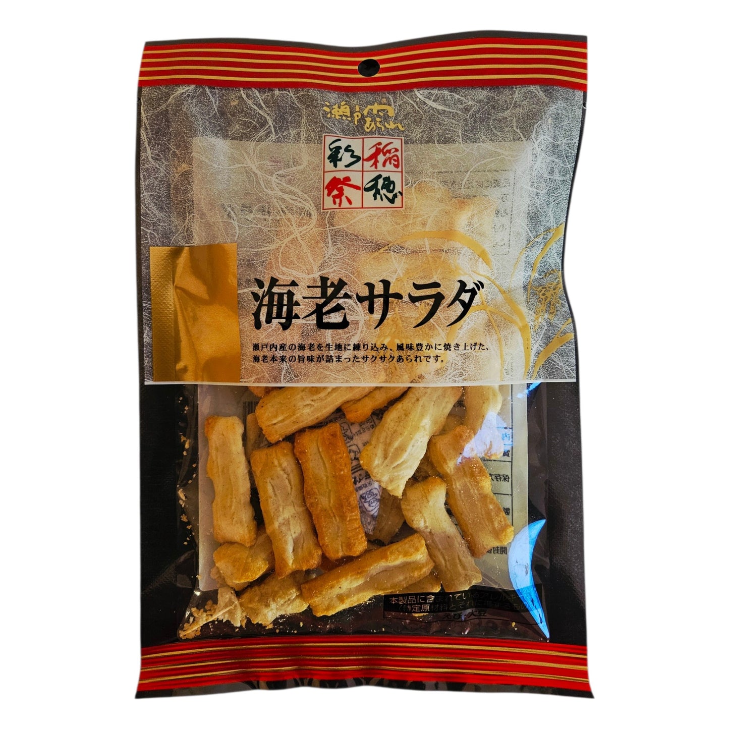 TOYO SEIKA Naho Ebi(Shrimp) Flavor Japanese Rice Crackers, 42g