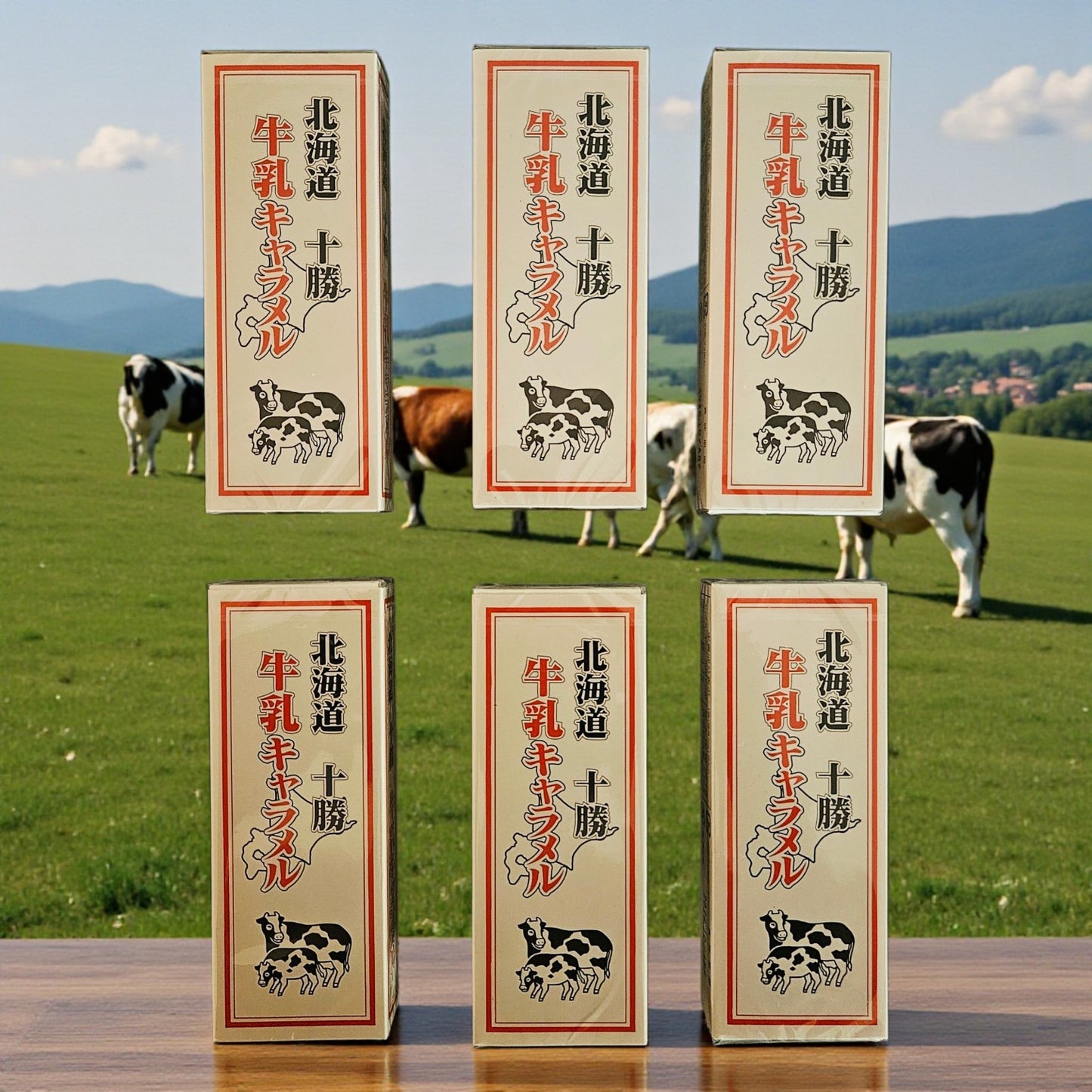 Hokkaido Japanese Super Milk Caramel -Tokachi Milk Caramel 18 Pieces Per Pack