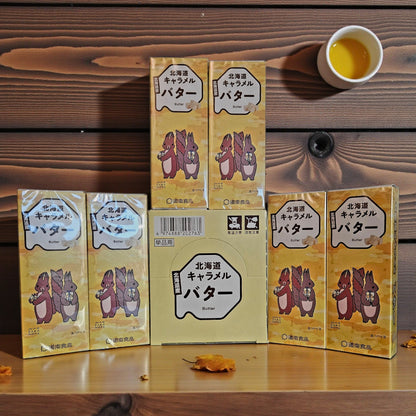 Dounan Hokkaido Japanese Butter Caramel Candy  18 Pieces(72g)
