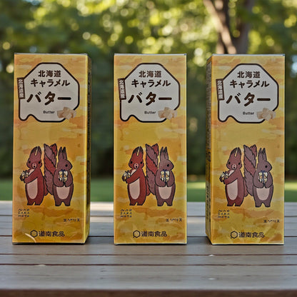 Dounan Hokkaido Japanese Butter Caramel Candy  18 Pieces(72g)