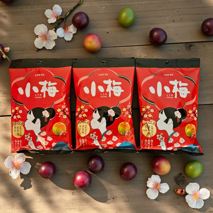 LOTTE KOUME-CHAN Japanese Plum Hard Candy 60G