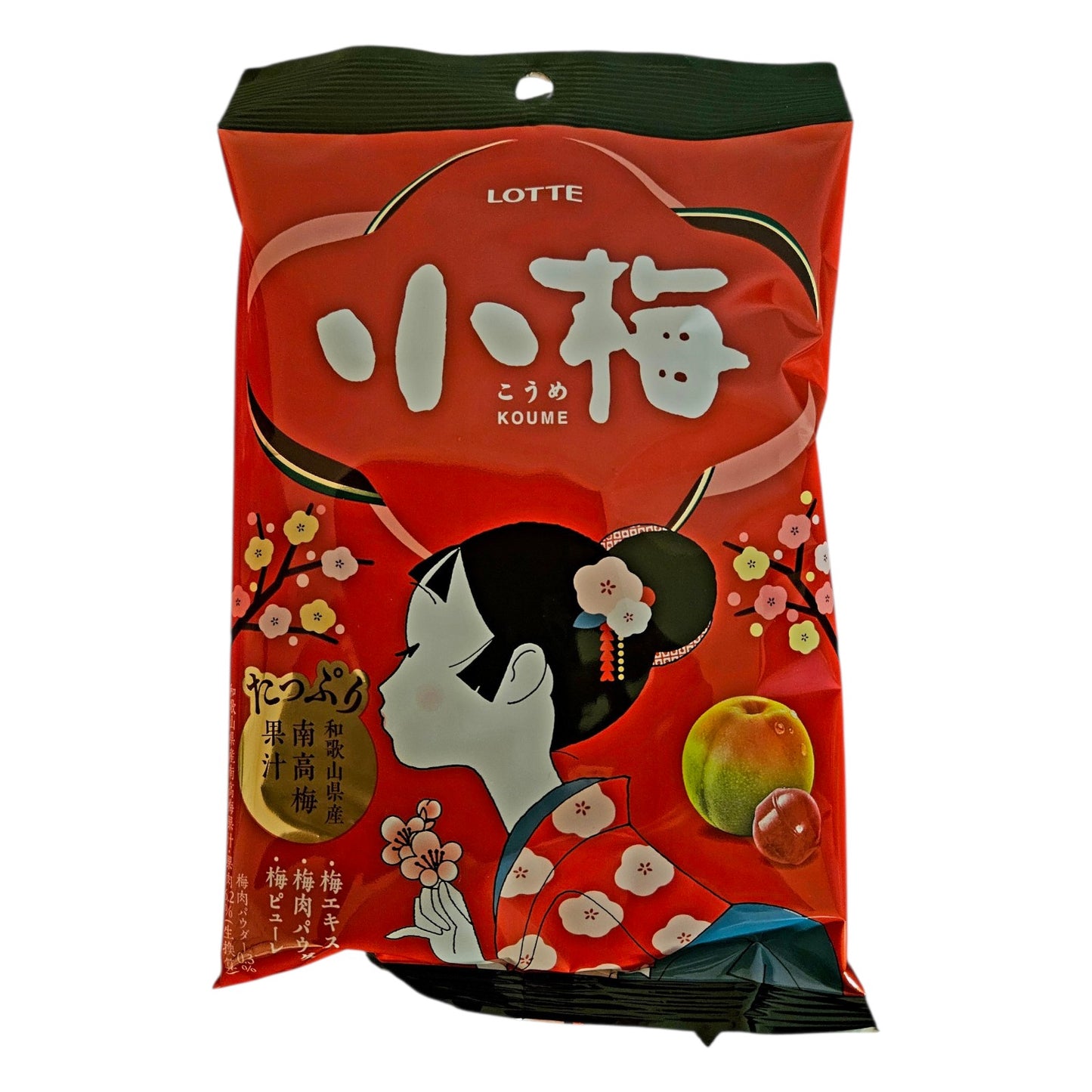 LOTTE KOUME-CHAN Japanese Plum Hard Candy 60G