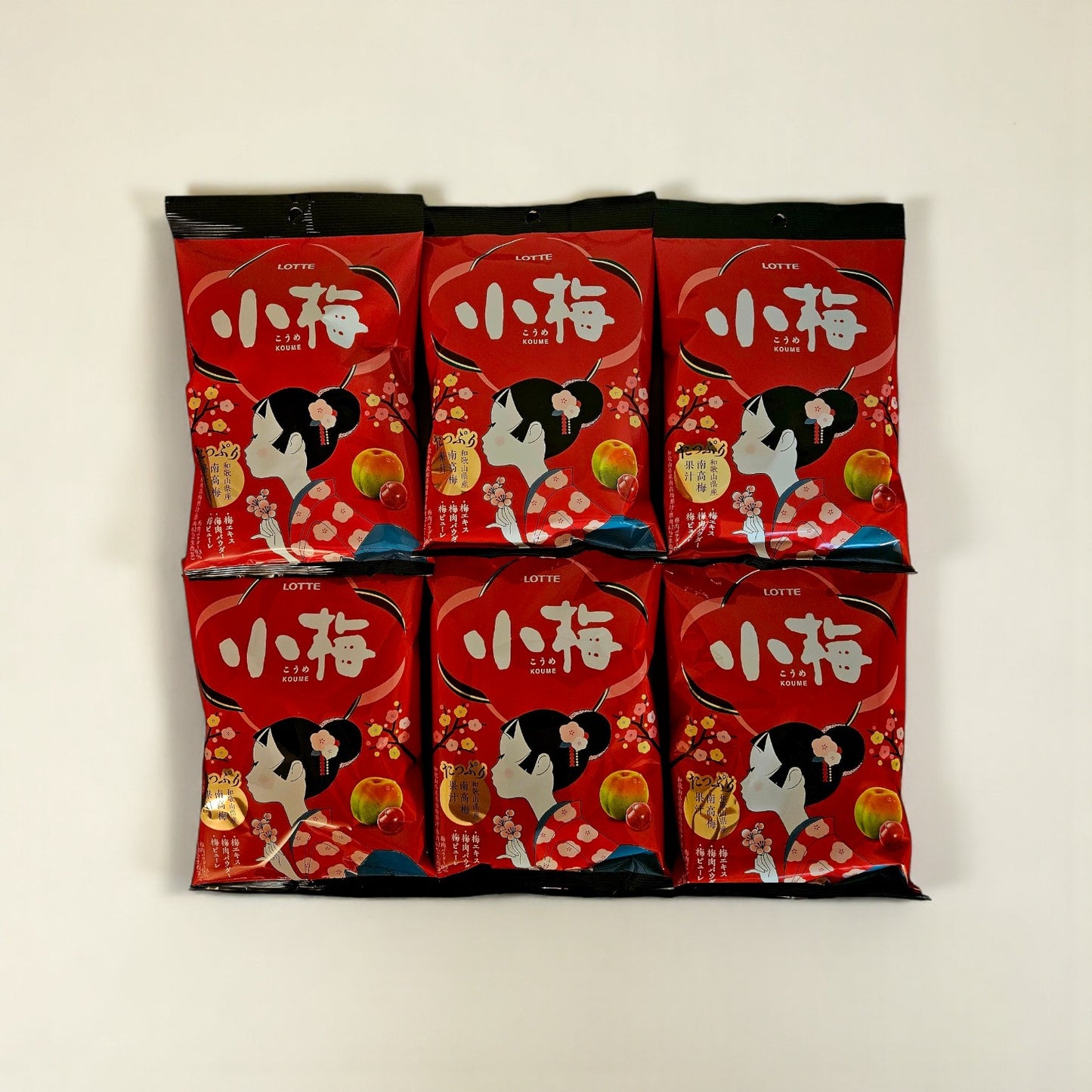 LOTTE KOUME-CHAN Japanese Plum Hard Candy 60G
