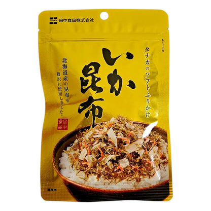 TANAKA SOFT FURIKAKE SQUID KELP 22G, JAPANESE RICE SEASONING