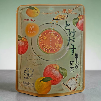 Meito Japanese Melting Fruit Tea Mix Yuzu & Apple 39g (5 serves)