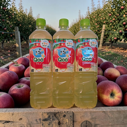 Coca Cola Minute Maid Japan Qoo Apple Juice Drink 950 ml