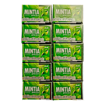 ASAHI Japan Mintia Catechin Green Tea Breath Mint 50 Tablets 7g