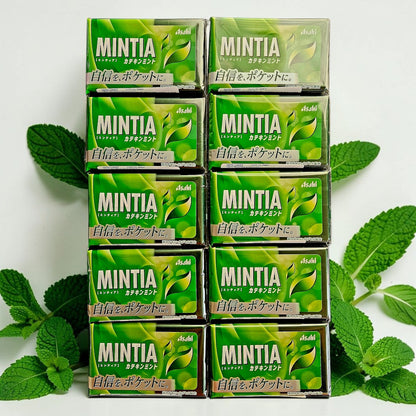 ASAHI Japan Mintia Catechin Green Tea Breath Mint 50 Tablets 7g