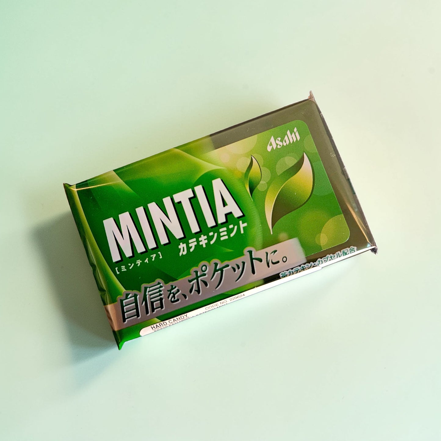 ASAHI Japan Mintia Catechin Green Tea Breath Mint 50 Tablets 7g