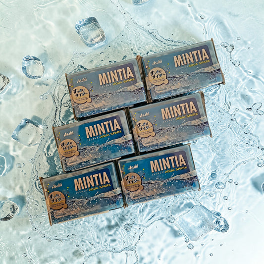 ASAHI Japanese Mintia Aqua Spark(Crushed Orange and Soda Flavor) Mint 50 Tablets 7g