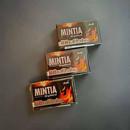 ASAHI Mintia Dry Hard Breath Mint With Caffeine 50 Tablets-7g