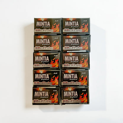 ASAHI Mintia Dry Hard Breath Mint With Caffeine 50 Tablets-7g